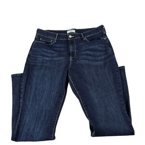 Denizen from Levi's Womens Mid-Rise Bootcut Jeans Dark Wash Blue 16M W33 L32